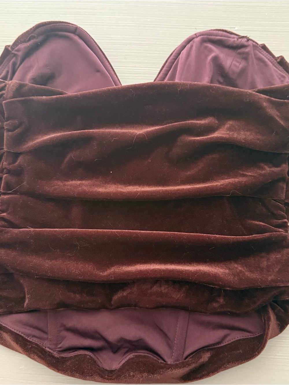 Express Velvet Top - Picture 3 of 4